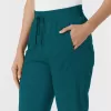 Pantaloni uniforma medicala, Wink Boundless, 5251, Culoare: Caribbean Blue, Marime: 2XS, , 7 image
