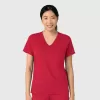 Bluza uniforma medicala, Wink Boundless, 6151, Culoare: Red, Marime: 2XS, 