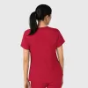 Bluza uniforma medicala, Wink Boundless, 6151, Culoare: Red, Marime: 2XS, , 7 image