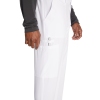 Pantaloni uniforma medicala, cargo, barbati, Dickies, DKE015, Culoare: White, Marime: L, 