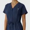 Salopeta medicala, Wink Renew, 3234, Culoare: Navy, Marime: XS, , 6 image