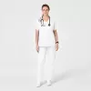 Pantaloni uniforma medicala, WinkWork, 501, Culoare: White, Marime: XL, , 2 image