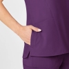 Bluza uniforma medicala, Wink PRO, 6319, Culoare: Eggplant, Marime: XS, , 7 image
