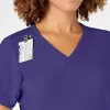 Bluza uniforma medicala, Wink W123, 6455, Culoare: Grape, Marime: XS, , 4 image