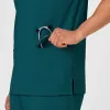 Bluza uniforma medicala, Wink PRO, 6819, Culoare: Caribbean Blue, Marime: S, , 9 image