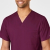 Bluza uniforma medicala, Wink PRO, 6819, Culoare: Wine, Marime: L, , 4 image