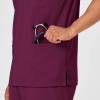 Bluza uniforma medicala, Wink PRO, 6819, Culoare: Wine, Marime: M, , 9 image