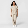 Bluza uniforma medicala, unisex, Wink Work, 100, Culoare: Khaki, Marime: 2XS, , 3 image