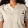 Bluza uniforma medicala, unisex, Wink Work, 100, Culoare: Khaki, Marime: 2XS, , 8 image