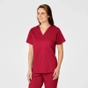 Bluza uniforma medicala, WinkWork, 102-REDT, Culoare: Red, Marime: 2XS, , 3 image