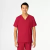 Bluza uniforma medicala, unisex, W123, 6855, Culoare: Red, Marime: S,  Bluza uniforma medicala, unisex, W123, 6855, Culoare: Red, Marime: S,