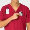 Bluza uniforma medicala, unisex, W123, 6855, Culoare: Red, Marime: S, , 7 image Bluza uniforma medicala, unisex, W123, 6855, Culoare: Red, Marime: S, , 7 image