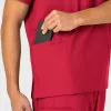 Bluza uniforma medicala, unisex, W123, 6855, Culoare: Red, Marime: S, , 8 image Bluza uniforma medicala, unisex, W123, 6855, Culoare: Red, Marime: S, , 8 image