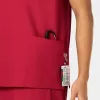 Bluza uniforma medicala, unisex, W123, 6855, Culoare: Red, Marime: S, , 9 image Bluza uniforma medicala, unisex, W123, 6855, Culoare: Red, Marime: S, , 9 image