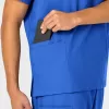 Bluza uniforma medicala, unisex, W123, 6855, Culoare: Royal Blue, Marime: L, , 7 image Bluza uniforma medicala, unisex, W123, 6855, Culoare: Royal Blue, Marime: L, , 7 image
