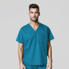 Bluza uniforma medicala, unisex, Wink Work, 100, Culoare: Teal, Marime: S, , 2 image