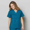 Bluza uniforma medicala, unisex, Wink Work, 100, Culoare: Teal, Marime: S, 