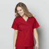 Bluza uniforma medicala, unisex, Wink Work, 100, Culoare: Red, Marime: XS, 