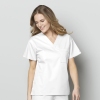 Bluza uniforma medicala, unisex, Wink Work, 100, Culoare: White, Marime: L, 