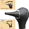 Otoscop Riester ri-scope® L2 XL Xenon 2,5 V cu Maner tip AA  3706, , 3 image