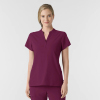 Bluza uniforma medicala, Wink Renew, 6734, Culoare: Wine, Marime: XS, 