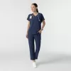 Bluza uniforma medicala , Wink Renew, 6154, Culoare: Navy, Marime: XS, , 2 image