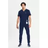 Bluza uniforma medicala, Infinity, CKE900A, Culoare: Navy, Marime: S, , 6 image