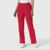 Pantaloni uniforma medicala dama, Wink W123, 5145, Culoare: Red, Marime: S, 
