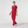 Pantaloni uniforma medicala dama, Wink W123, 5145, Culoare: Red, Marime: S, , 2 image