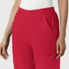 Pantaloni uniforma medicala dama, Wink W123, 5145, Culoare: Red, Marime: S, , 5 image