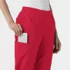 Pantaloni uniforma medicala dama, Wink W123, 5145, Culoare: Red, Marime: S, , 7 image