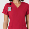 Bluza uniforma medicala dama, Wink W123, 6145, Culoare: Red, Marime: M, , 6 image