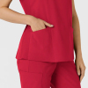 Bluza uniforma medicala dama, Wink W123, 6145, Culoare: Red, Marime: M, , 8 image