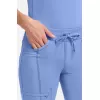 Pantaloni uniforma medicala, Infinity, CK1123A, Culoare: Ceil, Marime: 2XS, , 4 image