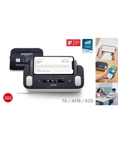 Tensiometru de brat, Omron Complete, automat, cu functie ECG, 