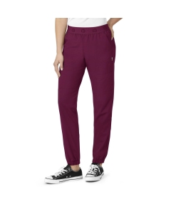 Pantaloni uniforma medicala, WonderWink PRO, 5719, Pentru: Femei, Culoare: Wine, Marime: XS, 