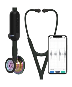 Stetoscop Littmann Electronic Core Digital 8572 Black Rainbow, 