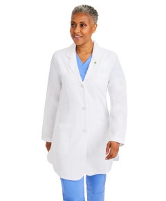Halat medical, dama, Healing Hands Fiona, HHE5101, Culoare: White, Marime: 2XS, 