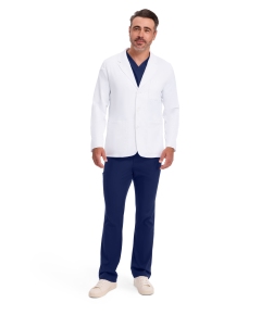 Halat medical, barbati, Healing Hands Leo, HHE5150, Culoare: White, Marime: S, 