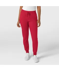 Pantaloni uniforma medicala, Wink Boundless, 5151, Culoare: Red, Marime: 2XS, 