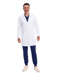 Halat medical, barbati, Healing Hands Luke, HHE5151, Culoare: White, Marime: S, 
