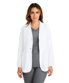 Halat medical, dama, Healing Hands Flo, HHE5160, Culoare: White, Marime: 2XS, 