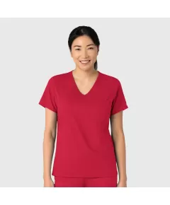 Bluza uniforma medicala, Wink Boundless, 6151, Culoare: Red, Marime: 2XS, 