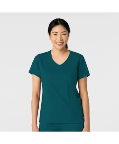 Bluza uniforma medicala, Wink Boundless, 6251, Culoare: Caribbean Blue, Marime: 2XS, 