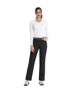 Pantaloni uniforma medicala, Infinity, CKE1124, Culoare: Black, Marime: XS, 