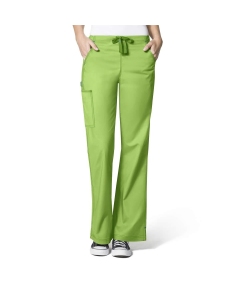Pantaloni uniforma medicala, Wink Flex, 5308, Culoare: Apple Green, Marime: 2XS, 