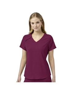 Bluza uniforma medicala, Wink Renew, 6234, Culoare: Wine, Marime: S, 