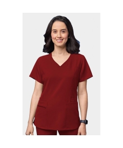 Bluza uniforma medicala, Wink Thrive, 6322, Culoare: BURG, Marime: M, 