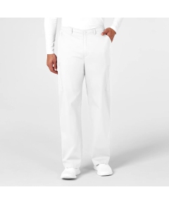Pantaloni uniforma medicala, WinkWORK, 503A, Culoare: White, Marime: M, 