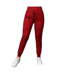 Pantaloni uniforma medicala, WinkThrive, 5122, Culoare: BURG, Marime: XS, 
